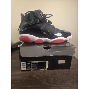 Size 10 - Air Jordan 6 Rings 2013 Bred (322992-071) Men's Basketball Shoes